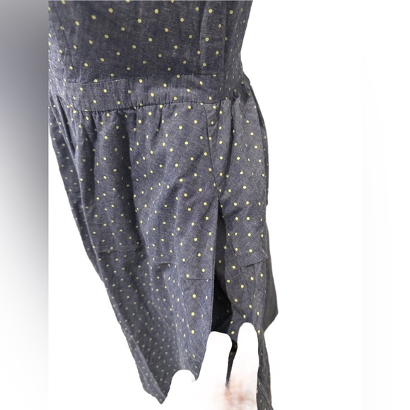 Marc by Marc Jacobs Blue Polka Dot Dress with pockets. Size 6 - Picture 2 of 9